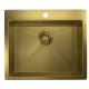Стальная кухонная мойка Granula GR-5951 золото сатин  (GR-5951 золото сатин)