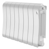 Радиатор биметаллический Royal Thermo Infinity 300 Bianco Traffico 8 секций &mdash; 