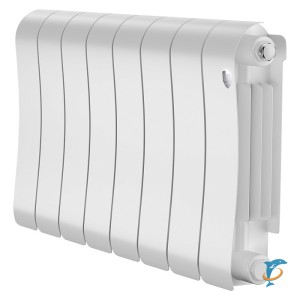 Радиатор биметаллический Royal Thermo Infinity 300 Bianco Traffico 8 секций  (RTIBT30008)