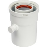 Элемент дымохода STOUT конденсатосборник вертикальный D60/100 м/п &mdash; 