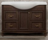 Тумба для комплекта ValenHouse Эллина 120/2 кальяри, фурнитура золото — 