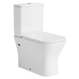 Унитаз-компакт Azario Blaise 385х615х801 напольный, безободковый с быстросъемным сиденьем микролифт (AZ-55-1) &mdash; 