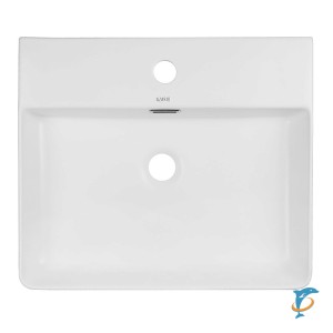 Раковина накладная Azario 500x420x120 AZ-2173-S-MW , матовый белый  (AZ-2173-S-MW)