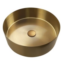 Раковина AltroBagno Luna 001001 OrSp из нержавеющей стали — 