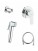 Гигиенический душ встраиваемых Grohe BauCurve 124899 комплект