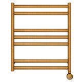 Полотенцесушитель электрический Lemark Status LM44607EBR П7 500x600, левый/правый, бронза — 