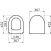 Крышка-сиденье VitrA Sento 120-483-009 тонкое, микролифт, черный матовый