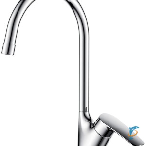 Смеситель для кухонной мойки AZARIO EVORA керамический картридж, хром (AZ-WKE56266C)  (AZ-WKE56266C)