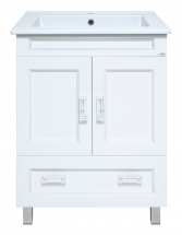 Тумба под раковину Misty Дива 65 напольная, белая — 