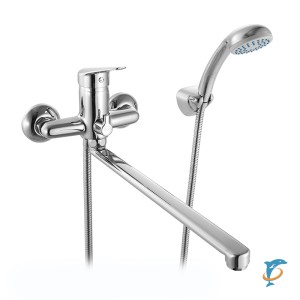 Смеситель для ванны с длинным изливом Hudson HUDSBLCM10  (Hudson HUDSBLCM10)