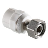 Фитинг полипропиленовый с накидной гайкой для перехода на «конус» VALTEC 20 мм х 1/2&quot;, «конус» — 