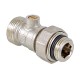 Кран нижнего подключения радиатора VALTEC 1/2"x3/4" евроконус  (VT.345R.N.05)