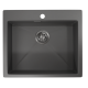 Стальная кухонная мойка Granula GR-5951 графит матовый  (GR-5951 графит матовый)