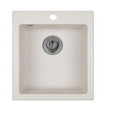 Мойка для кухни Granula 4201, АРКТИК (БЕЛЫЙ), гранит &mdash; 