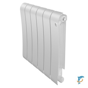 Радиатор биметаллический Royal Thermo Infinity 300 Bianco Traffico 6 секций  (RTIBT30006)