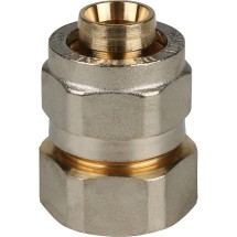 Stout Переходник с внутренней резьбой 3/4&quot;х20 для металлопластиковых труб винтовой — 