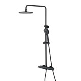 Смеситель Lemark Bronx LM3770BL для душа термостатический — 