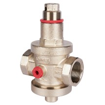 Редуктор давления ROMMER PN25 вн/вн 1'' с выходом под манометр RVS-0008-000025 — 