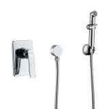 Смеситель Lemark Bellario LM6819C с гигиеническим душем, встраиваемый — 