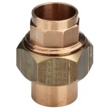 Разъёмное соединение Viega d15 с плоским уплотнением под пайку, бронза-латунь, модель 94330  &mdash; 