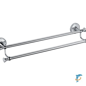 Полотенцедержатель трубчатый двойной Fixsen Adele FX-55002 (FX-55002)