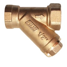 Фильтр сетчатый (грязевик) FAR 600 мкм из нержавеющей стали, ВР-ВР 1/2&quot; — 