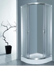 Душевое ограждение Loranto CS-837 90х90х195, поддон 14 см — 