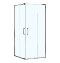 Душевое ограждение Loranto NEO 90x90x190, профиль серебро, без поддона (CS-21809) &mdash; 