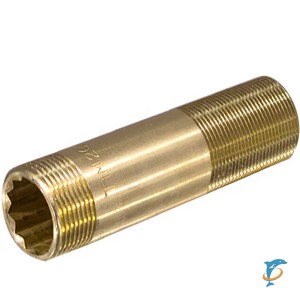 Сгон TIM 80 мм - 1/2 латунь (A-SM022D-80)