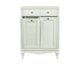 Комод ValenHouse Лиора 65 слоновая кость, фурнитура бронза — 