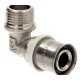 Пресс уголок VALTEC 16х1/2 с наружной рьзьбой   (VTm.253.N.001604)