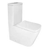 Унитаз-компакт Azario SAVIA 370х640х810 напольный, безободковый, система смыва Rimless, с быстросъемным сиденьем "Микролифт" (AZ-8303D-s) &mdash; 