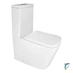 Унитаз-компакт Azario SAVIA 370х640х810 напольный, безободковый, система смыва Rimless, с быстросъемным сиденьем "Микролифт" (AZ-8303D-s) (AZ-8303D-s)