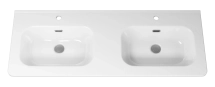 Раковина мебельная Brevita Onda 120 с двумя чашами — 