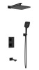 Душевая система с термостатом AltroBagno Lamberto 040412 MB &mdash; 