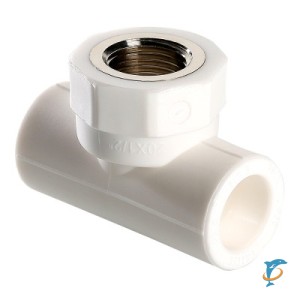 Тройник PPR с переходом на внутреннюю резьбу VALTEC 32 мм х 1/2"  (VTp.732.0.03204)