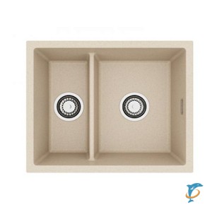 Мойка кухонная Alveus OMNI 50 GRANITAL TERRA-G22 550x450x198 с сифоном 1150202 (1150067)