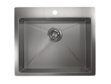 Стальная кухонная мойка Granula GR-5951 сталь сатин — 