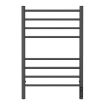 Полотенцесушитель электрический с диммером Terminus Аврора П8 50х80, графит &mdash; Водяной полотенцесушитель «Аврора» 500/1386 Terminus 27 перекладин