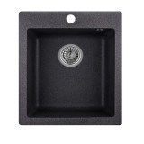 Мойка для кухни Granula 4201, ГРАФИТ (ЧЁРНО-СЕРЫЙ), гранит &mdash; 
