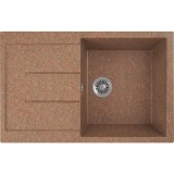 Кухонная мойка GreenStone GRS-25-307 терракот — 