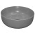 Раковина-чаша Creo Ceramique 400х400х140 накладная, круглая, керамика, серый матовый (PU4400SG)