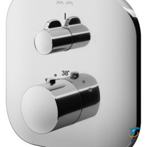 F3075600 Sensation, cмеситель д/душа встраиваемый с термостатом, хром, шт.  (F3075600)