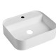Умывальник накладной, прямоугольный, белый матовый, Point Меркурий 51, PN43833WM  (PN43833WM)