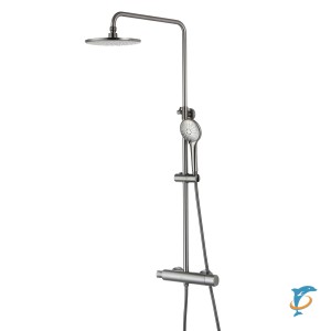 Смеситель Lemark Bronx LM3770GM для душа термостатический  (LM3770GM)