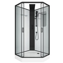 Душевая кабина Grossman Elegans GR250D (100х100х217) дверь раздвижная &mdash; 