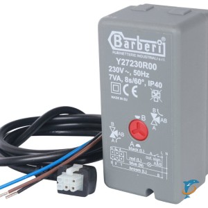 STOUT Сервопривод для 3-ходовых зональных клапанов, 230V, время движения 8 сек., 1м.  (SVM-0071-230008)