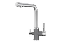 Смеситель для кухни Granula GR-3015 графит — 