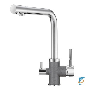 Смеситель для кухни Granula GR-3015 графит  (GR-3015 графит)