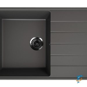 Мойка ULGRAN Quartz Prima 780 Асфальт (Prima 780-09)